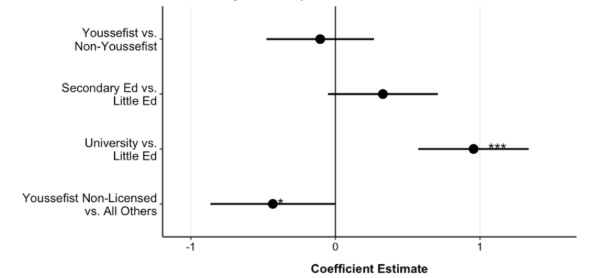 Effects on subjective social status